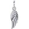 Sterling Silver Angel Wing Charm With Jump Ring