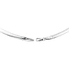 Sterling Silver & 14k Yellow Gold Chain Slide on 18" Reversible Omega Chain Sterling Silver & 14k Yellow Gold Chain Slide on 18" Reversible Omega Chain