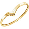 14k Yellow Gold Hinged Bangle Bracelet 14k Yellow Gold Hinged Bangle Bracelet