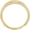 14k Yellow Gold Ichthus (Fish) Chastity Ring, Size 5 14k Yellow Gold Ichthus (Fish) Chastity Ring, Size 5