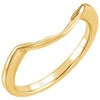 Wedding Band for Matching Engagement Ring with 09.40 mm Center Stone in 14k Yellow Gold ( Size 6 )