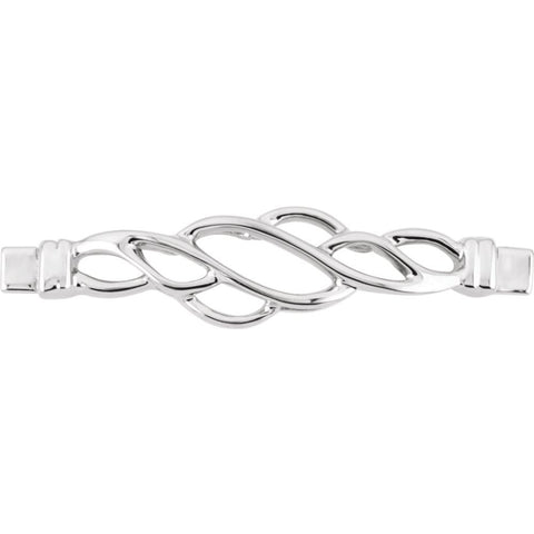 14k White Gold Bracelet Center 14k White Gold Bracelet Center