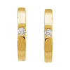 14k Yellow Gold .07 CTW Diamond Hoop Earrings 14k Yellow Gold .07 CTW Diamond Hoop Earrings