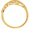 14k Yellow Gold Freeform Ring, Size 6 14k Yellow Gold Freeform Ring, Size 6
