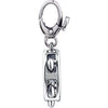 Sterling Silver Tambourine Charm Sterling Silver Tambourine Charm