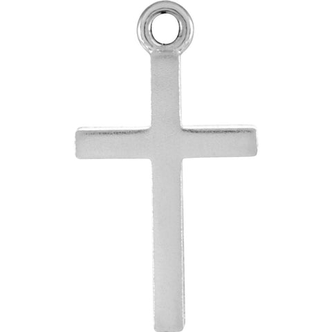Sterling Silver Cross Charm Sterling Silver Cross Charm