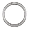 Cobalt & 14K Rose 8mm Flat Band Size 10 Cobalt & 14K Rose 8mm Flat Band Size 10