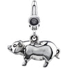 Sterling Silver 21X17mm Pig Charm Sterling Silver 21X17mm Pig Charm