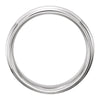 Platinum 6mm Grooved Band Size 10 Platinum 6mm Grooved Band Size 10