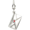 Sterling Silver Enamel Love Letter Envelope Charm Sterling Silver Enamel Love Letter Envelope Charm