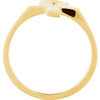 14k Yellow Gold Ankh Ring, Size 6 14k Yellow Gold Ankh Ring, Size 6