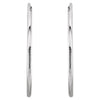 14k White Gold 20mm Endless Hoop Earrings 14k White Gold 20mm Endless Hoop Earrings