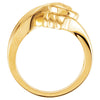 14k Yellow Gold Fashion Ring, Size 6 14k Yellow Gold Fashion Ring, Size 6