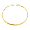 14k Yellow Gold 1/6 CTW Diamond Circle Hinged Bangle 7" Bracelet 14k Yellow Gold 1/6 CTW Diamond Circle Hinged Bangle 7" Bracelet