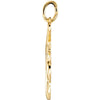 14k Yellow Gold Treble Clef Charm 14k Yellow Gold Treble Clef Charm