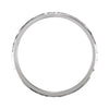 14k White Gold 2mm Hand Engraved Band Size 7 14k White Gold 2mm Hand Engraved Band Size 7