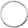 7.25 mm Domed Omega Chain in Sterling Silver ( 18-Inch ) 7.25 mm Domed Omega Chain in Sterling Silver ( 18-Inch )