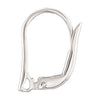 Lever Back with Ring in Sterling Silver Lever Back with Ring in Sterling Silver
