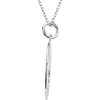 Sterling Silver Heart U Back™ Dog Lover Paw Necklace Sterling Silver Heart U Back™ Dog Lover Paw Necklace