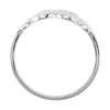 14k White Gold Initial Rings, Size 6 14k White Gold Initial Rings, Size 6