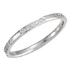 14K White Gold 1/6 CTW Diamond Eternity Band Size 6 14K White Gold 1/6 CTW Diamond Eternity Band Size 6