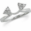 1/4 CTTW Diamond Wrap in 14k White Gold (Size 6 ) 1/4 CTTW Diamond Wrap in 14k White Gold (Size 6 )