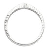 14k White Gold Hand-Engraved Band, Size 6 14k White Gold Hand-Engraved Band, Size 6