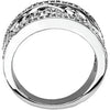 14k White Gold 1/3 CTW Diamond Anniversary Band, Size 7 14k White Gold 1/3 CTW Diamond Anniversary Band, Size 7