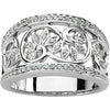14k White Gold 1/3 CTW Diamond Anniversary Band, Size 7 14k White Gold 1/3 CTW Diamond Anniversary Band, Size 7