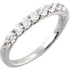Platinum 3/4 ctw. Diamond Band, Size 7 Platinum 3/4 ctw. Diamond Band, Size 7
