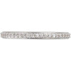 14k White Gold 1/4 CTW Diamond Band, Size 7 14k White Gold 1/4 CTW Diamond Band, Size 7