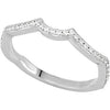 Wedding Band For Matching Engagement Ring in 14K White Gold (Size 6) Wedding Band For Matching Engagement Ring in 14K White Gold (Size 6)