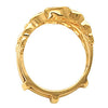 14k Yellow Gold Ring Guard, Size 6 14k Yellow Gold Ring Guard, Size 6