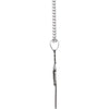 Sterling Silver 20.7x20.8mm mm St. Michael Cross Necklace with 24" Chain Sterling Silver 20.7x20.8mm mm St. Michael Cross Necklace with 24" Chain