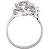 14k White Gold Ring, Size 6 14k White Gold Ring, Size 6