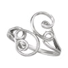 Metal Fashion Ring in 14K White Gold (Size 6) Metal Fashion Ring in 14K White Gold (Size 6)