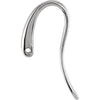 French Ear Wire With Ring in Sterling Silver French Ear Wire With Ring in Sterling Silver