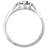 14k White Gold Band, Size 6 14k White Gold Band, Size 6