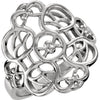 14k White Gold Filigree Ring, Size 6 14k White Gold Filigree Ring, Size 6