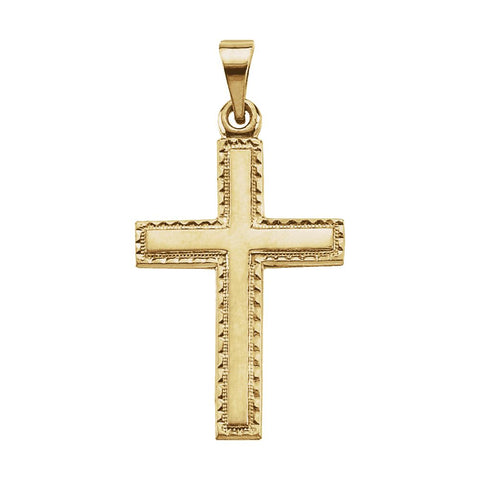 14k Yellow Gold Cross Pendant 14k Yellow Gold Cross Pendant