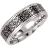 Bridal Duo 07.00 mm Comfort-Fit Enameled Band in 14k White Gold (Size 8 ) Bridal Duo 07.00 mm Comfort-Fit Enameled Band in 14k White Gold (Size 8 )