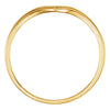 14k Yellow Gold Youth Heart & Cross Ring, Size 3 14k Yellow Gold Youth Heart & Cross Ring, Size 3