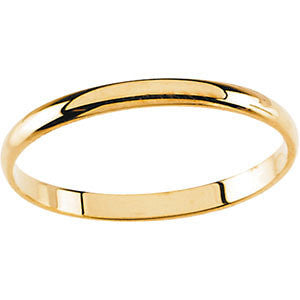 14k Yellow Gold Youth Band Size 3 14k Yellow Gold Youth Band Size 3