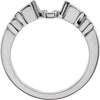 14k White Gold Band, Size 6 14k White Gold Band, Size 6