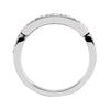 14k White Gold Twist-Style Engagement Ring or Band, Size 7 14k White Gold Twist-Style Engagement Ring or Band, Size 7