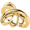 Metal Fashion Ring in 14k Yellow Gold ( Size 6 ) Metal Fashion Ring in 14k Yellow Gold ( Size 6 )