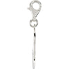 Sterling Silver Heart U Back™ Cat Lover Paw Charm Sterling Silver Heart U Back™ Cat Lover Paw Charm