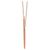 14k Rose Gold "V" 16-18" Necklace 14k Rose Gold "V" 16-18" Necklace