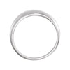 14k White Gold #4 Band, Size 6 14k White Gold #4 Band, Size 6
