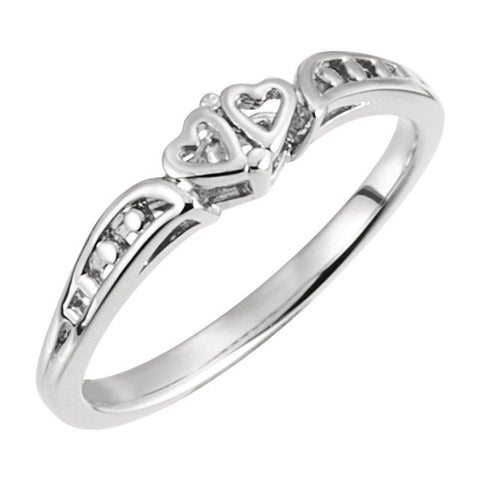 14k White Gold Band, Size 6 14k White Gold Band, Size 6
